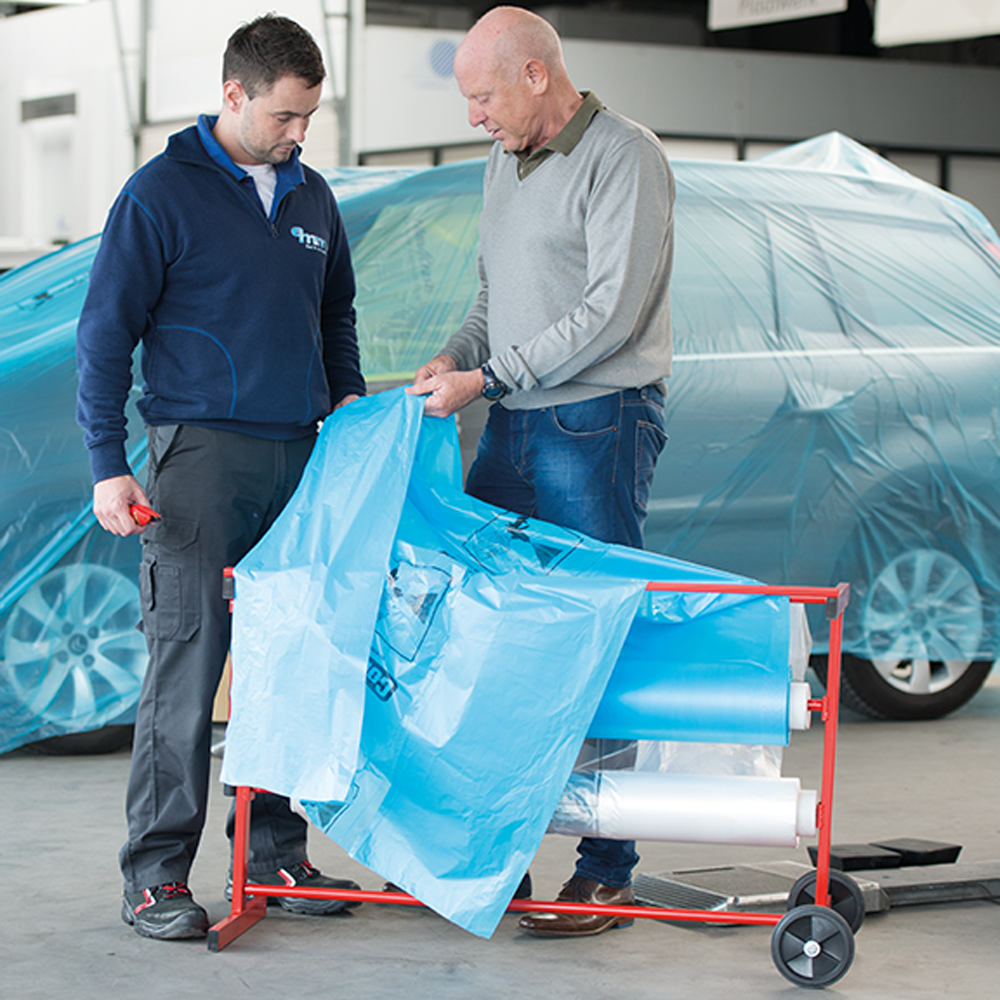 Colad Electric Foil Cutter and wrap material