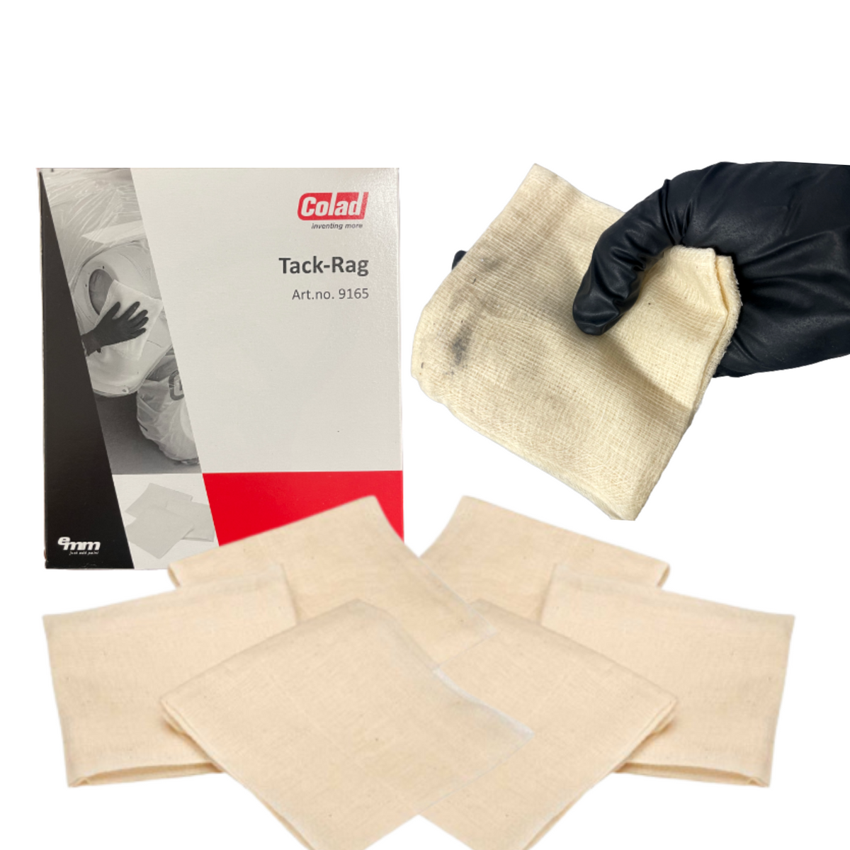 Bulk Tack Rags, White Lint Free Tack Cloth