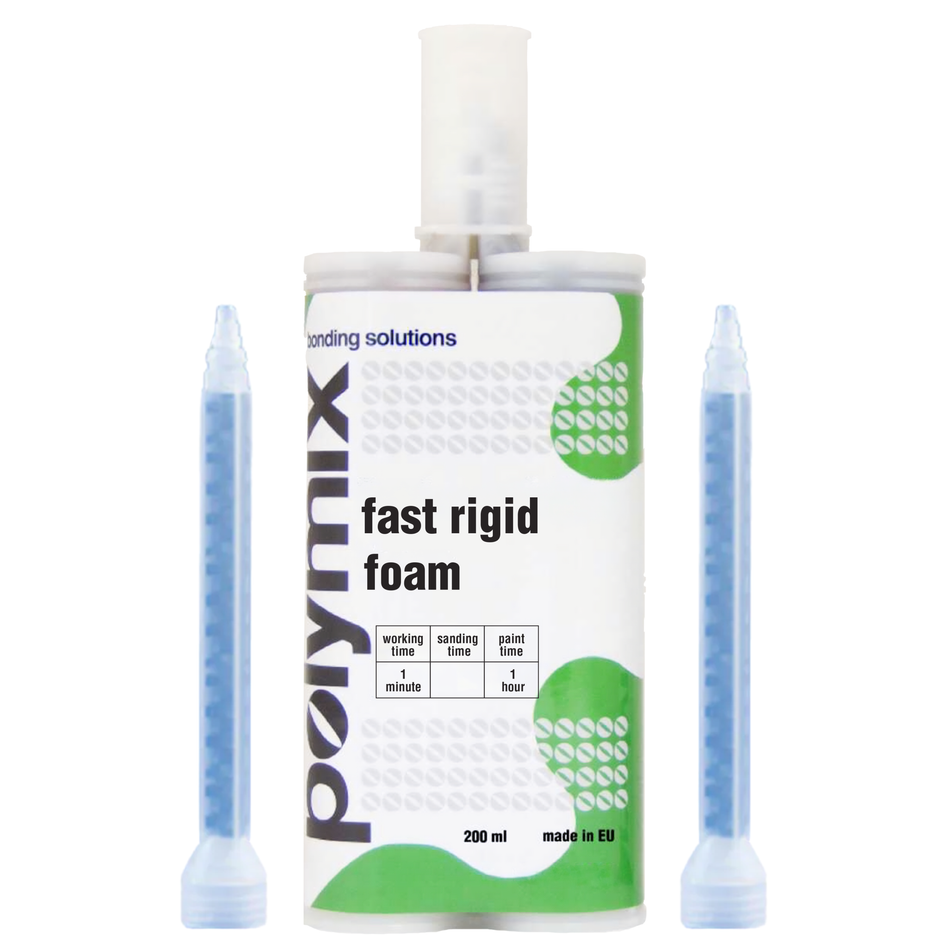 Polymix Fast Rigid Foam - White (200ml)