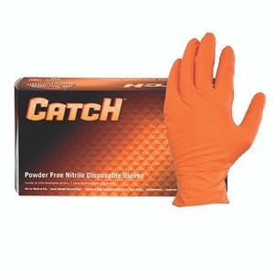 Pro Works Catch Powder Free Nitrile Disposable Gloves