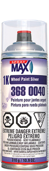 Spraymax 1K Wheel Paint Silver 10.9 oz