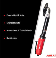 Load image into Gallery viewer, AIRCAT 6275-A 1.0 HP 4-Inch Extended Inside Cut-Off Tool with Spindle Lock 14,000 RPM