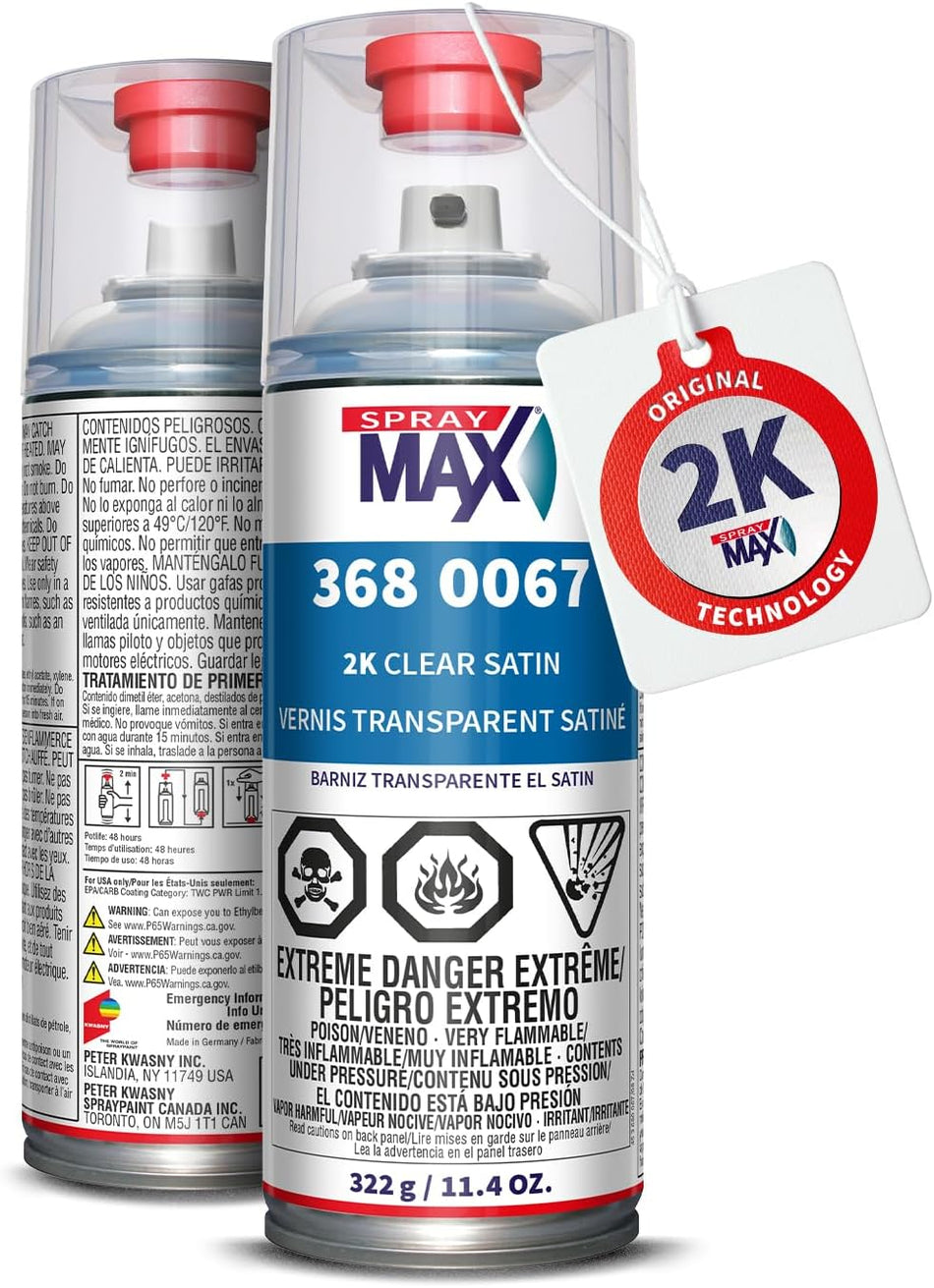 SprayMax 2K Clear Satin/Matte