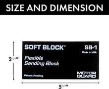 Load image into Gallery viewer, Motor Guard SB-1 Soft Block Sanding Block