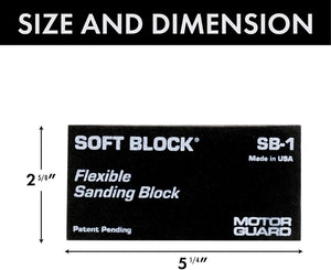 Motor Guard SB-1 Soft Block Sanding Block