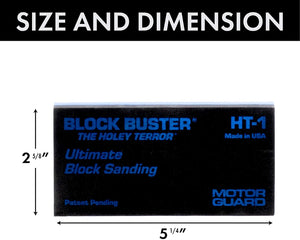 Motor Guard HT-1 Holey Terror Sanding Block