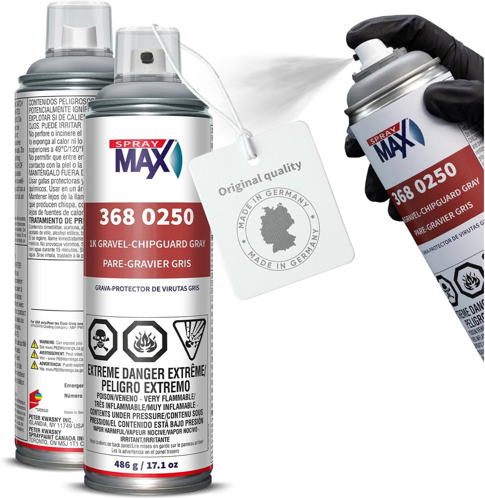 SprayMax 1K Gravel Guard Grey (500 mL) 3680250
