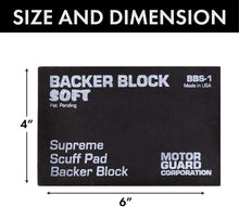 Load image into Gallery viewer, Motor Guard BBS-1 Scuff Pad Soft Sanding Block