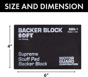 Motor Guard BBS-1 Scuff Pad Soft Sanding Block