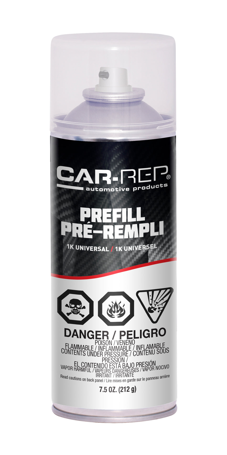 Car-Rep 1K Prefill UNIVERSAL  Solvent-based (DME) female 1K 400ml
