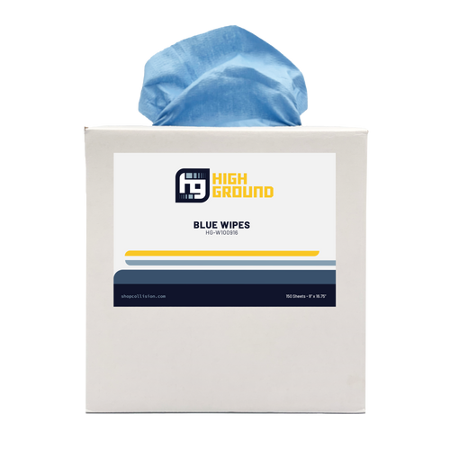 High Ground Blue Wipes 150ct