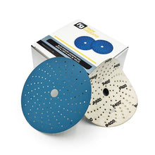 Load image into Gallery viewer, High Ground Blue Ceramic Hook &amp; Loop 6&quot; w/ Holes Sanding Disc