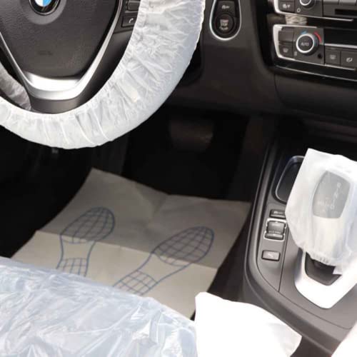 Colad Disposable Car Interior Steering Wheel Cover & Hygiene Kit