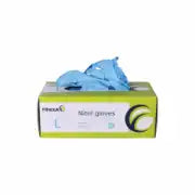 Finixa Nitril disposable gloves blue - L 100p. GCN 09