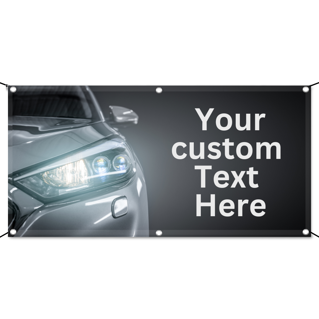Custom Outdoor Vinyl Banner – Shop Collision