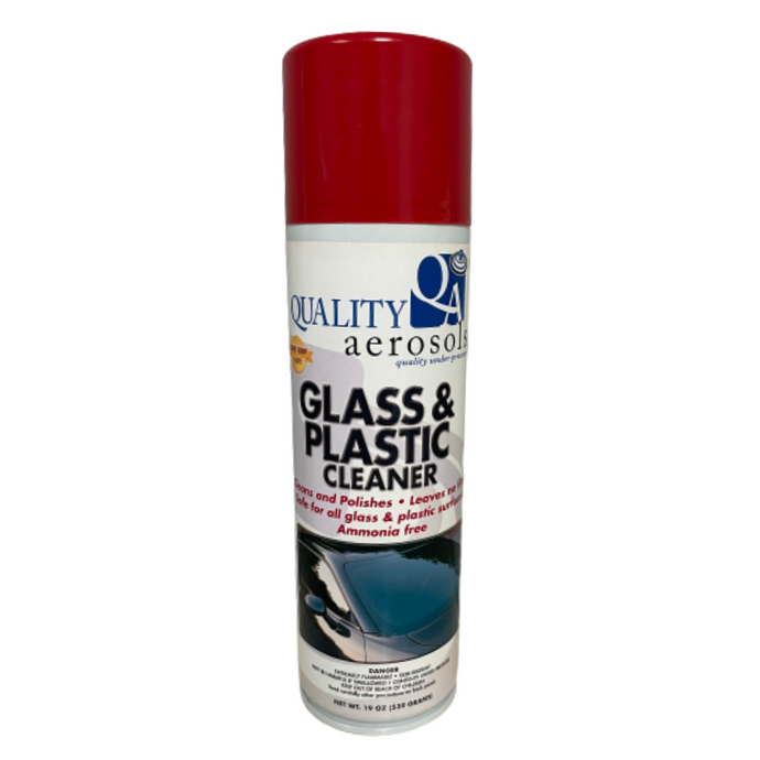 Quality Aerosols Glass & Plastic Cleaner