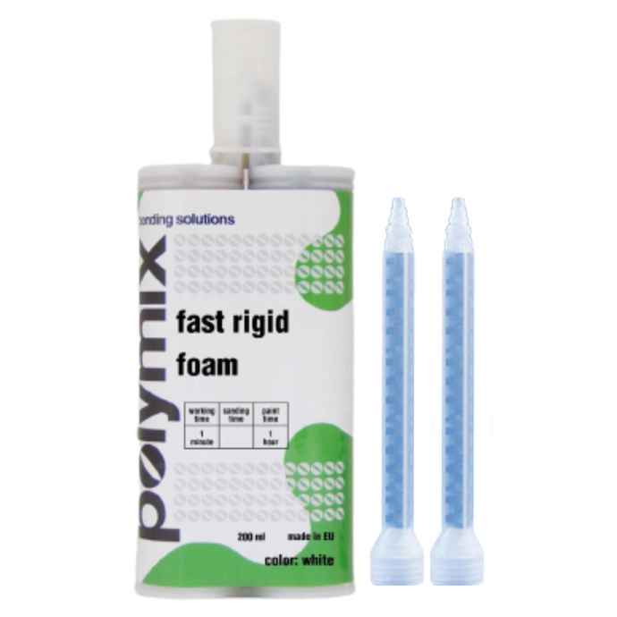 Polymix Fast Rigid Foam - White (200ml)