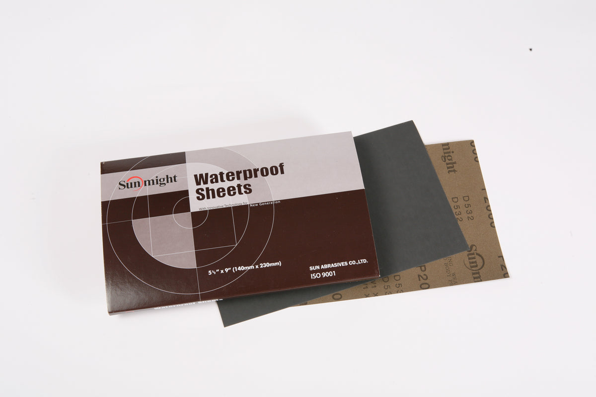 Sunmight Waterproof Sandpaper half sheet