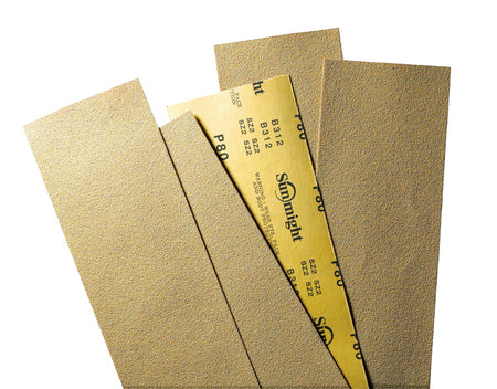 Sunmight Gold Grip File Sheets 2-3/4"x16-1/2" close up