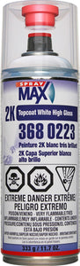 SprayMax 2K Gloss Top Coat white